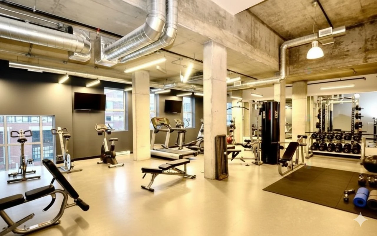 Salle d’exercice Salle d'exercice,