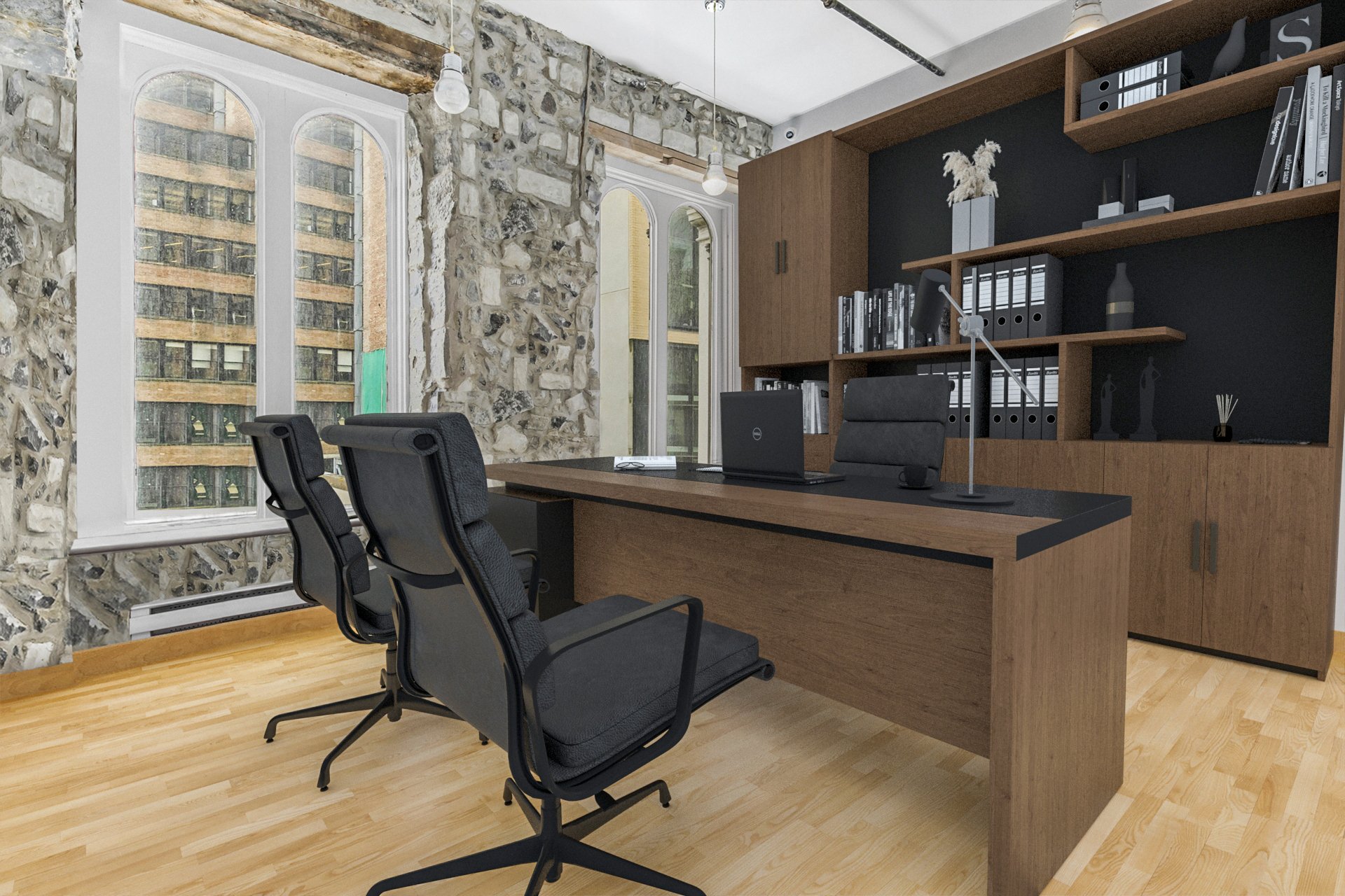 Virtual staging – Office style Virtual staging - Office style