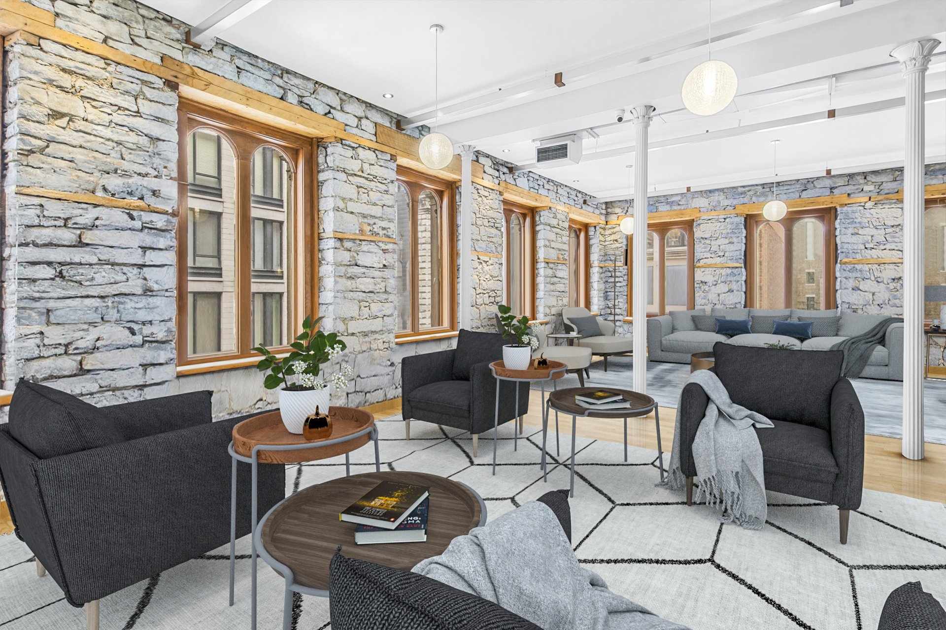 Virtual staging – Office style Virtual staging - Office style